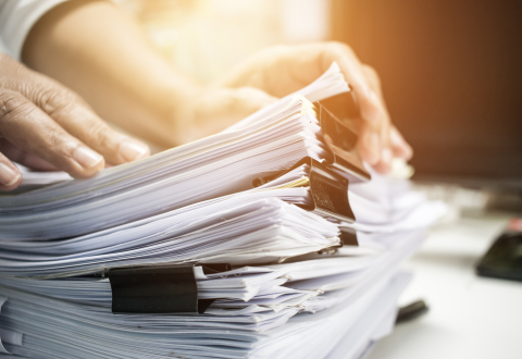 Document control is not filing