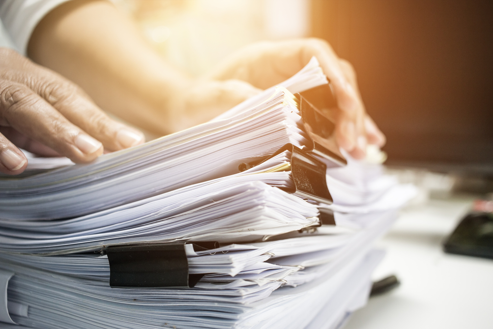 Document control is not filing
